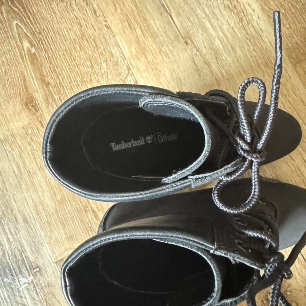 Timberland Black Women's‎ Allington Mid Lace-Up Boot Size 6 - Picture 6 of 6